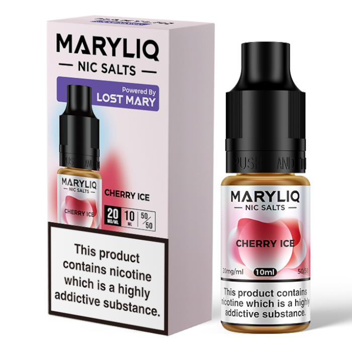 LOST MARY (MARYLIQ) Nic Salts - Cherry Ice - 10ml - 20mg